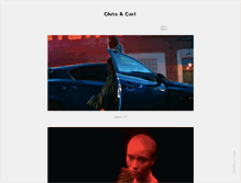 Tablet Screenshot of chrisandcarl.com